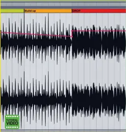  ??  ?? Fool your listeners with the ‘volume step’ trick through the course of your build