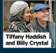  ??  ?? Tiffany Haddish and Billy Crystal