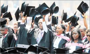  ??  ?? Today there are about 20 universiti­es in Zimbabwe with a total enrolment of no less than 45 000