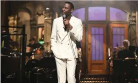  ?? ?? Jerrod Carmichael on Saturday Night Live in 2022. Photograph: NBC/NBCU Photo Bank/ Getty Images