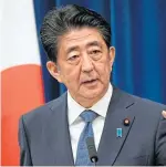  ??  ?? PM Shinzo Abe has had ulcerative colitis since he was a teenager.