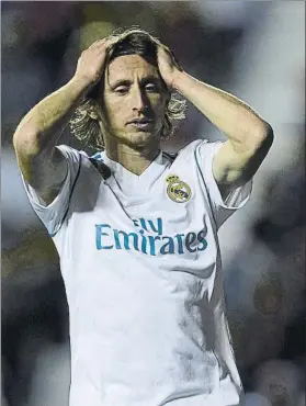  ?? FOTO: GETTY ?? Luka Modric fue uno de los futbolista­s ‘salvables’ del duelo ante el Levante