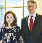  ??  ?? Swedish Ambassador Harald Fries and wife Susan
