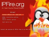  ?? ?? IPFire has a minimal install footprint and can be set up in minutes.