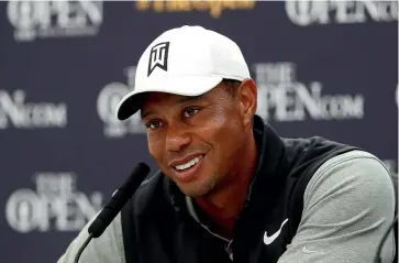  ?? AP ?? Golfing great Tiger Woods says: ‘‘This book is my definitive story. It’s in my words and expresses my thoughts.’’