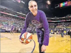  ??  ?? NUEVA LÍDER. Diana Taurasi, escolta de las Phoenix Mercury.