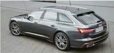  ?? Foto: Audi ?? Schon schön: der neue Audi A6 Avant.