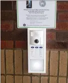  ?? ERIC STIRGUS / AJC ?? Graves Elementary School in Gwinnett County has an intercom system that buzzes latecomers inside after classes start as a security precaution.