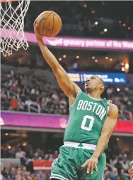  ??  ?? Celtics guard Avery Bradley was sent to the Pistons. Detroit also receives a 2019 second-round draft pick.