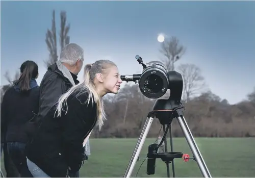  ?? ?? South Downs stargazing by Anne Purkiss