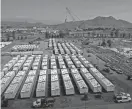  ?? ?? The battery storage facility in Menifee, Calif., is set to come online later this year.