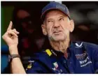  ?? ?? Gilt als Aerodynami­k-genie: der Brite Adrian Newey von Red Bull.