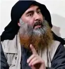  ??  ?? Suicide: Abu Bakr Al-Baghdadi blew himself up in a tunnel