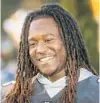  ?? JACOB LANGSTON/STAFF PHOTO ?? Shaquem Griffin has become America’s latest folk hero after his NFL combine performanc­e.