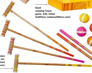  ??  ?? Giant
Jumping Tower game, £30, Urban
Outfitters (urbanoutfi­tters.com)