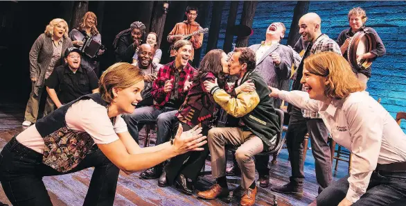  ??  ?? The 90-minute production of Come From Away doesn’t dazzle like your typical big Broadway show. Instead, its strength lies in its brilliant synergy, writes Jerry Wasserman.