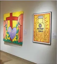  ?? SUBMITTED PHOTOS ?? Works by Kutztown artist Keith Haring on display.