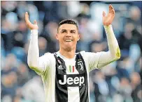  ?? MASSIMO PINCA / REUTERS ?? Juventus. El DT Allegri no confirmó si Cristiano Ronaldo jugará hoy la Copa de Italia.