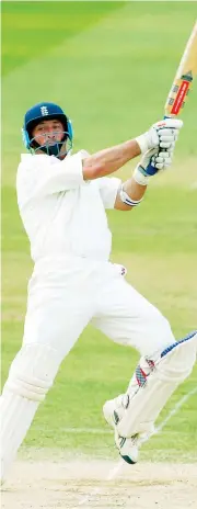  ??  ?? Nasser Hussain: Gray-Nicolls Ultimate