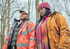  ?? ?? Wunmi Mosaku is outstandin­g as a shrewd cop in new ITV crime thriller Passenger