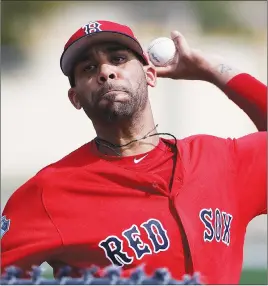  ?? AP PHOTO ?? Boston left-hander David Price has yet to pitch in an exhibition game this season.