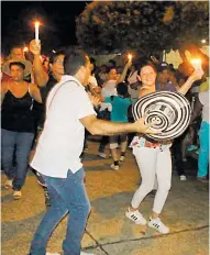  ?? CORTESÍA ?? La alcaldesa de San Pelayo, María Alejandra Forero, encabezó el fandango en esa localidad.