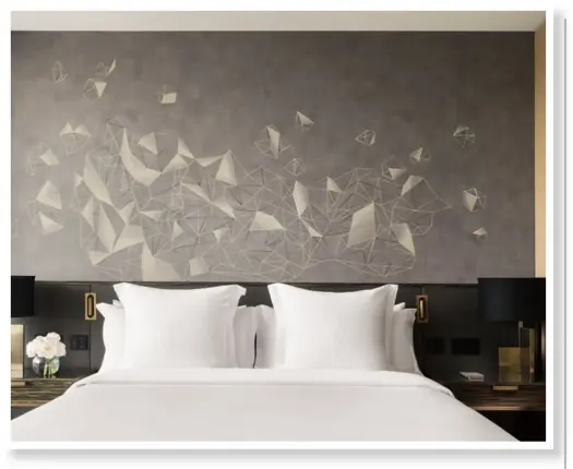  ??  ?? LEFT AND RIGHT: Simmons Bedding Company at Four Seasons Hotel Bengaluru and a therapy at Pullman & Novotel New Delhi Aerocity