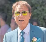  ??  ?? Keen tennis fan Sir Cliff Richard.