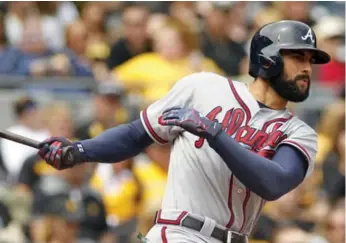  ?? JUSTIN K. ALLER/GETTY IMAGES ?? The Jays are in Atlanta for a three-game set against the Braves, and Nick Markakis has always given Toronto fits.