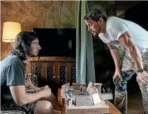  ??  ?? Adam Driver and Channing Tatum play heist-plotting brothers in Logan Lucky.