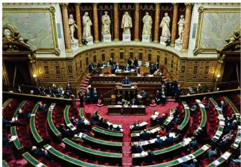  ??  ?? Le Sénat. (Maxppp).