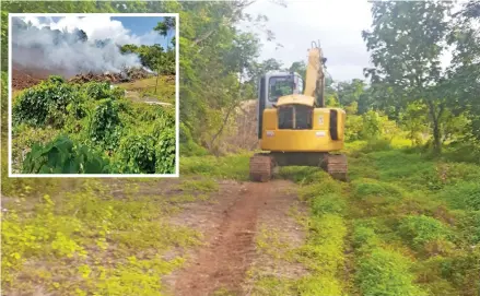  ?? Namena, Tailevu.Veitaba: Jope Gaunavou ?? Na minisi ni cakacaka na katavila ka sa vakasavasa­vataka ka cakava vinaka na gaunisala ena teitei ena koro ko Nabureniva­lu mai