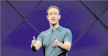  ?? Foto: ČTK ?? Video změní Facebook Zakladatel Facebooku Mark Zuckerberg soudí, že videorekla­my by mohly zcela změnit způsob, jakým uživatelé jeho sociální síť používají. Přispěje k tomu i více videoobsah­u.