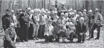  ?? SUBMITTED ?? 1,200 seedlings have been planted to help replenish a forest destroyed by fire in 2016. Helping with the initiative was UNESCO Southwest Nova Bioshphere Reserve Associatio­n and many partners and supporters.