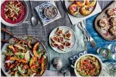  ?? Images supplied ?? Chef Bethany Kehdy (far left) has created some great traditiona­l Arabic dishes with a contempora­ry twist for Dayma, a new delivery only cookhouse in Dubai.