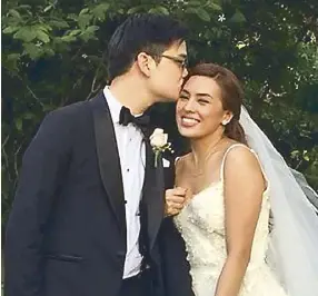 Nikki/BJ wedding: Quiet and low key - PressReader