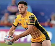  ?? ?? AIMING HIGH Castleford’s Niall Evalds plans to build on his success by securing an England World Cup place