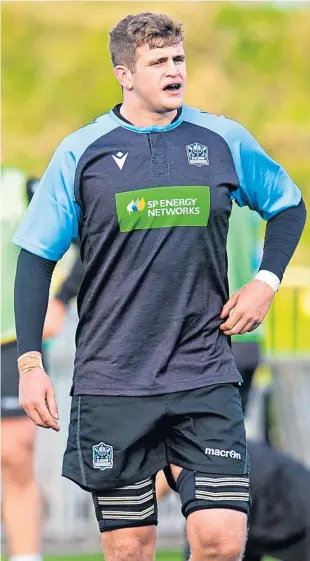  ?? Picture: SNS. ?? Scott Cummings has blossomed for Glasgow and Scotland.