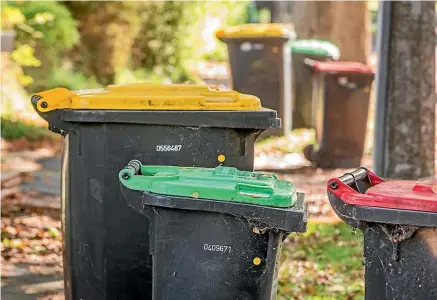  ??  ?? If your bin’s not full, where’s the harm in letting others use it?