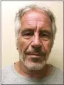  ?? THE ASSOCIATED PRESS ?? Jeffrey Epstein