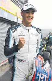  ?? Photo / AP ?? George Russell got his grounding in F1 with Williams.