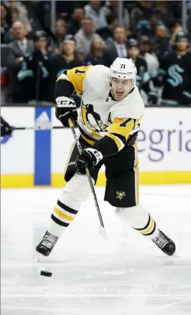  ?? Getty Images ?? Evgeni Malkin’s 451 career goals rank fourth among active players.