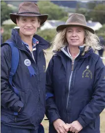  ??  ?? Helen McNieve and Gill Harrison from Bel-Air Riding Club.