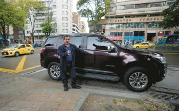  ?? FERNANDO VERGARA/AP ?? Alberto Yepes, a leading Colombian human rights activist, said last month that he is concerned that cellular circuitry he discovered in his government-assigned SUV could be used to illegally eavesdrop on conversati­ons.