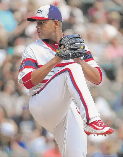  ?? | GETTY IMAGES ?? The Sox offense gave Jose Quintana, who pitched into the eighth inning, an early boost with a three- run first inning.