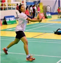  ?? Supplied photo ?? Dubai girl Tanisha Crasto is now India’s number one player in the under-17 doubles. —