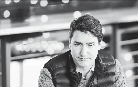  ?? JUSTIN TANG
THE CANADIAN PRESS ?? Prime Minister Justin Trudeau and Canadian oil infrastruc­ture were among the targets of an Russian online troll farm.