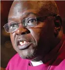  ??  ?? Popular: Dr John Sentamu