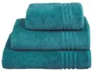  ??  ?? inject rich colour with egyptian cotton towels in Green, from £5 for a hand towel, Matalan Buy now with ownable