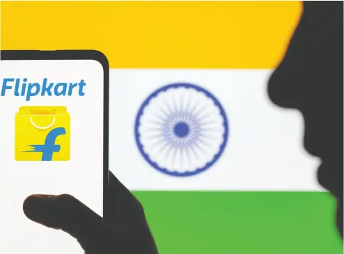  ?? DADO RUVIC / REUTERS ILLUSTRATI­ON / FILES ?? Tiger Global shocked rival investors in 2014 after it helped lead a US$1 billion investment in Indian e-commerce
group Flipkart, at a valuation that represente­d a three to four times multiple of the company’s sales.